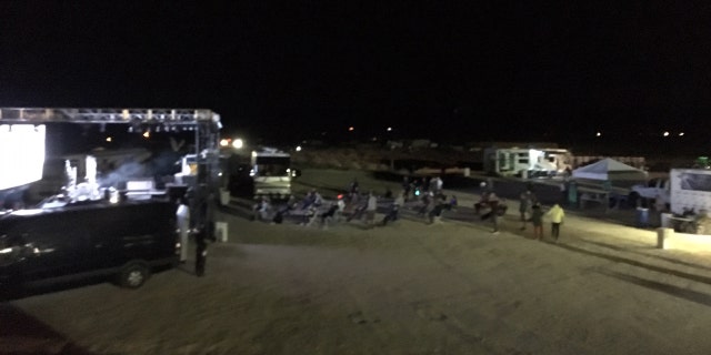 The crowd during the screening of Jeremy Corbell's Netflix documentary, "Bob Lazar: Area 51 & <a data-cke-saved-href="https://www.foxnews.com/category/science/air-and-space/ufos" href="https://www.foxnews.com/category/science/air-and-space/ufos" target="_blank">Flying Saucers</a>"