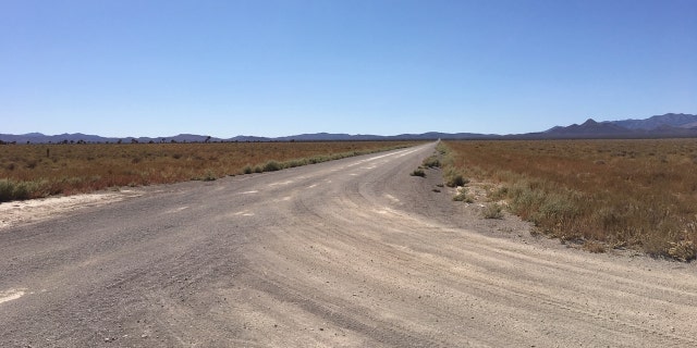 The road that leads to the main gate of Area 51 intersects other dirt and gravel roads, making it easy to get lost.