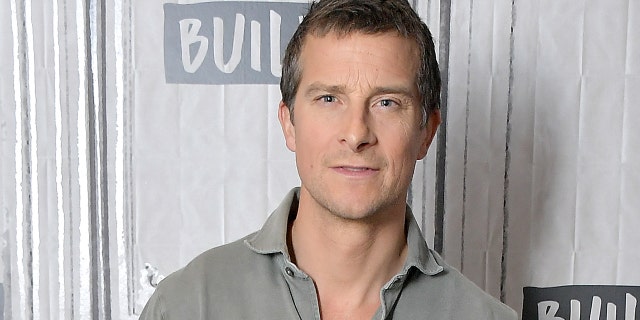 Bear Grylls visits Build to discuss the series "Hostile Planet" at Build Studio on March 28, 2019 in New York City.