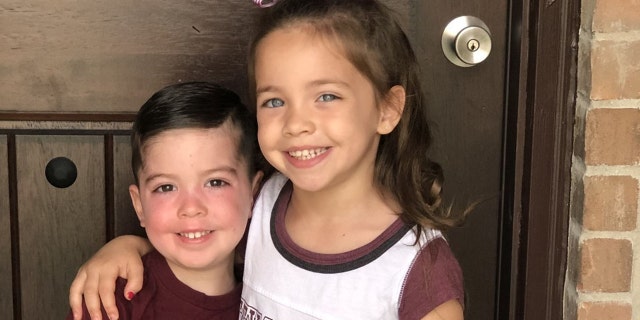 Aubrey and Beckett are only 15 months apart and have been described as inseparable by their mother.