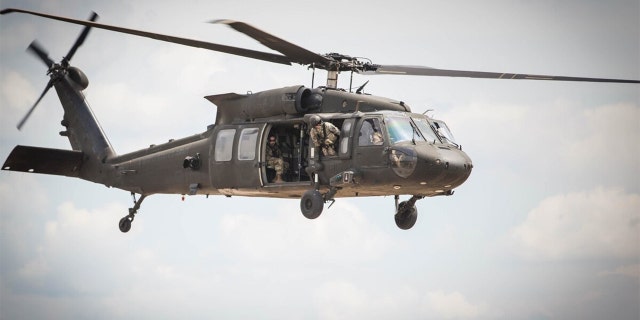 A Black Hawk is shown here — similar to the two shot down in Mogadishu, Somalia, in 1993 by rebel forces. It was "a terrible situation" for U.S. forces. 