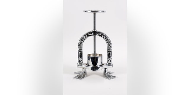 The duck press, used to extract juices and blood from duck carcasses, was featured on the Paris episode of "The Layover."
