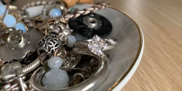 At one point Okoro shared that he left the ring on his girlfriend's jewelry plate for two days and she never noticed.