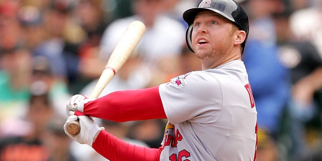 Duncan was drafted 46th overall by the Cardinals in 1999 and made his first professional appearance in 2005.(Photo by Ezra Shaw/Getty Images)