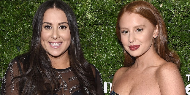 Social media influencers Claudia Oshry (left) and Jackie Oshry (right) attend the Inaugural TPG Awards Ceremony at Intrepid Sea-Air-Space Museum on December 4, 2018 in New York City. (Photo by Gary Gershoff/Getty Images)