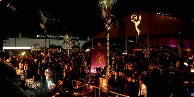 A general view of the atmosphere at the Governors Ball,