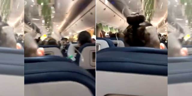 Passenger Harris DeWoskin told WSB-TV it was a "scary moment for sure."