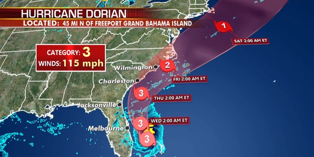 Hurricane Dorian Downgraded To Category 2 Storm, Continues Its Assault ...