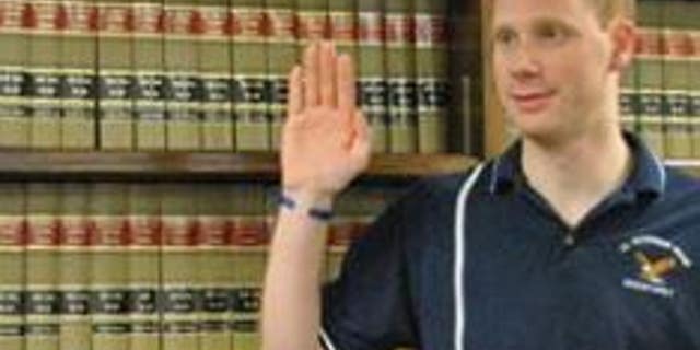 Officer Matthew Enhoffer faced federal child pornography charges.