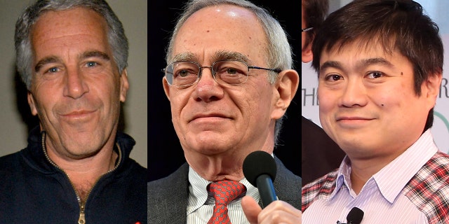 In a letter, addressed to university President L. Rafael Reif, middle, faculty at the Massachusetts Institute of Technology are demanding to know the full extent of its financial ties to disgraced financier Jeffrey Epstein, left. Joi Ito, director of MIT’s Media Lab, right resigned over the fallout. (Getty)