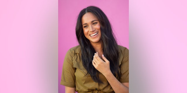 Meghan Markle attends Heritage Day public holiday celebrations in Cape Town Tuesday. (Photo by Pool/Samir Hussein/WireImage)