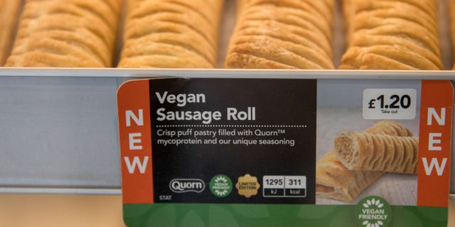 Greggs vegan sausage rolls