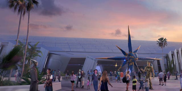 Disney World claims the attraction will bring guests into the "rockin’ and action-packed world of Guardians of the Galaxy."