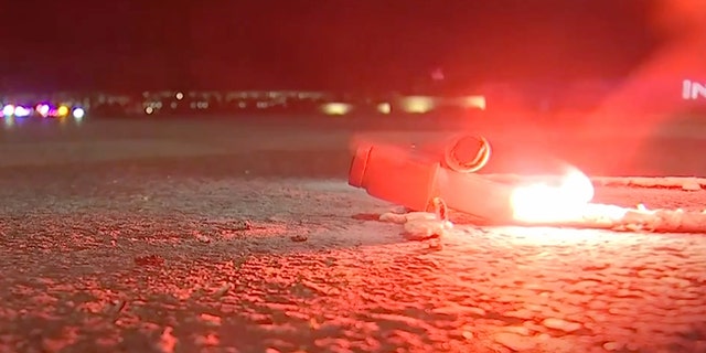 Around 8:15 p.m. on Saturday, the single-engine Beechcraft Sierra plane, carrying four people, crashed right after taking off from Henderson Executive Airport, investigators said.