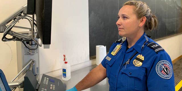 Brenda Irizarry, the lead transportation security officer with the airport, rushed over to perform the Heimlich on the 26-year-old passenger.