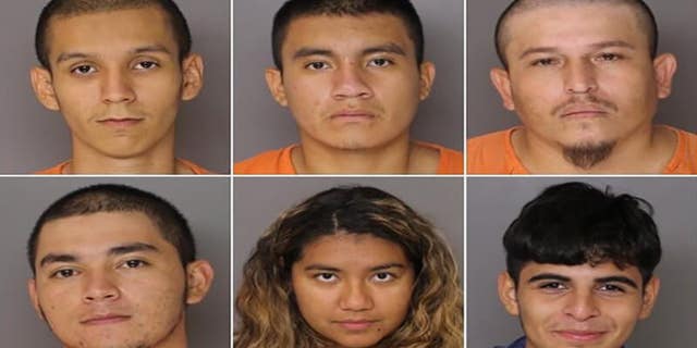 Federal officials say several of those charged in the fatal stabbing of a Maryland man are tied to the MS-13 gang and in the country illegally.