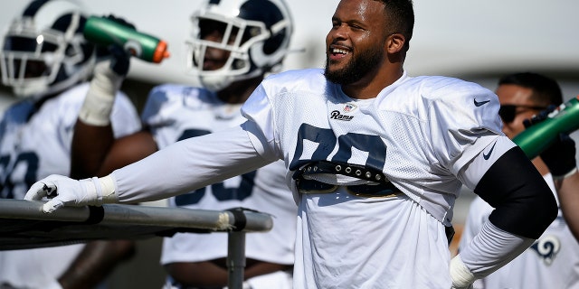 Aaron Donald anchors the Rams' defense. (AP Photo/Kelvin Kuo, File)