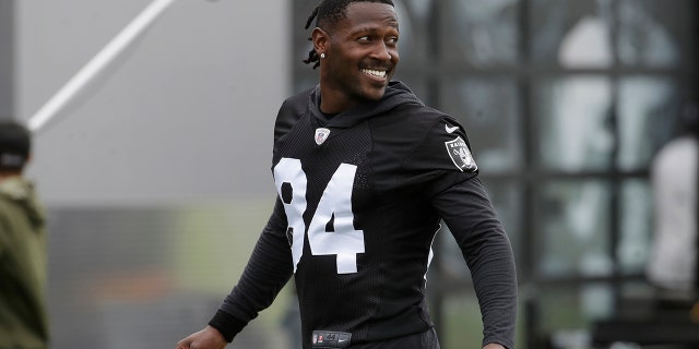 Brown was released by the Raiders, Saturday, Sept. 7, 2019. (AP Photo/Jeff Chiu, File)
