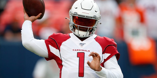 Arizona Cardinals quarterback Kyler Murray, pictured, was selected the NFL's top rookie for 2019, along with San Francisco defender Nick Bosa. (Associated Press)