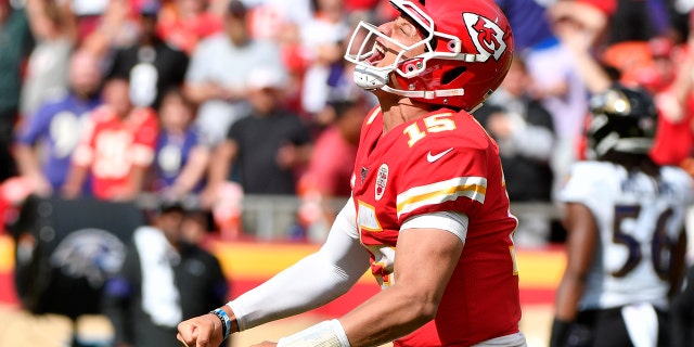 Kansas City Chiefs of MVP MVP Patrick Mahomes visit Detroit Lions on FOX on Sunday. (Photo AP / Ed Zurga)