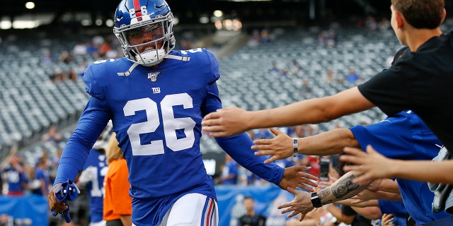 Can Saquon Barkley have an even better season than his rookie year? (AP Photo/Adam Hunger, File)