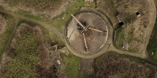 A Maisy Batteries gun emplacement.