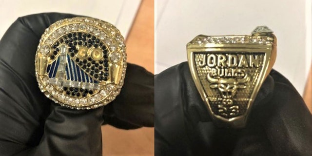US Customs and Border Protection officers in California recently seized more than two dozen counterfeit NBA championship rings, valued at more than half a million dollars in value, the authorities announced Wednesday.