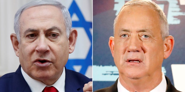 During last week’s unpreceded second election within a year, neither Gantz, right, nor Netanyahu appeared to secure the support of a majority of 61 members of the 120-seat parliament.