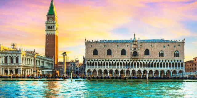 Two <a data-cke-saved-href="https://www.foxnews.com/travel" href="https://www.foxnews.com/travel">tourists</a> visiting Venice have been smacked with a $3,320 fine for skinny dipping near the Piazza San Marco, the main square of the “floating city,” on Monday night.