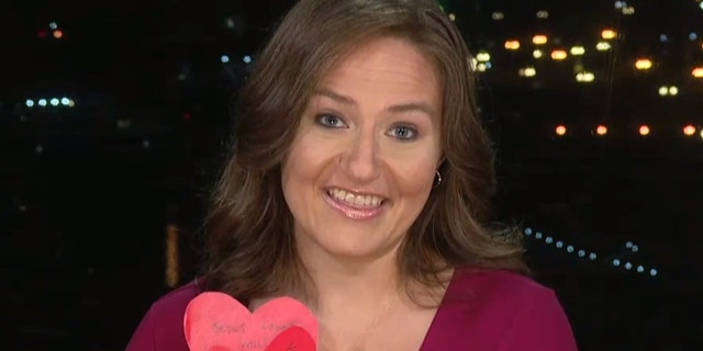 Polly Anna Olsen, a paralegal student at Northeast Wisconsin Technical College, sued her school because of a policy that stopped her from handing out Valentine's Day cards on campus. (Fox & Friends)