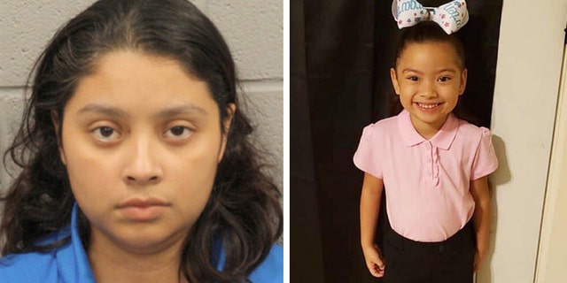 The mother of a 5-year-old girl whose body was found in a Houston apartment closet was charged Tuesday with evidence tampering, police said. (Harris County Jail – Facebook)