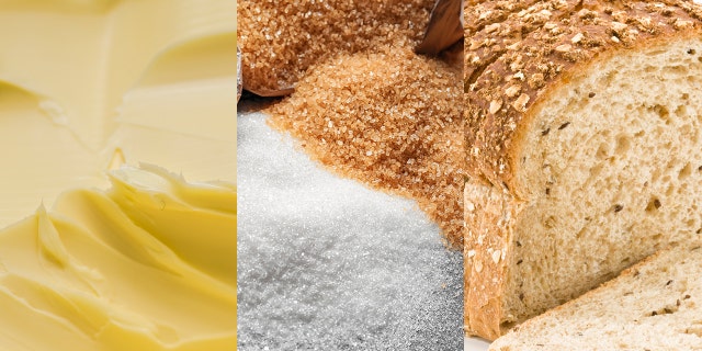 Americans’ diets are a little less sweet and a little crunchier but there’s still too much butter, sugar and white bread, a study suggests. (iStock)