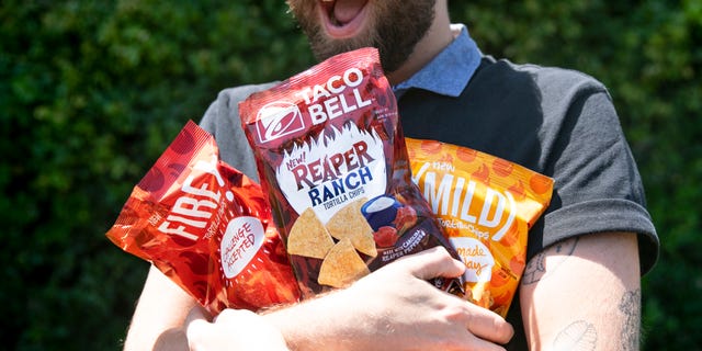 The Reaper Ranch Tortilla Chips join Taco Bell's retail chip line-up.