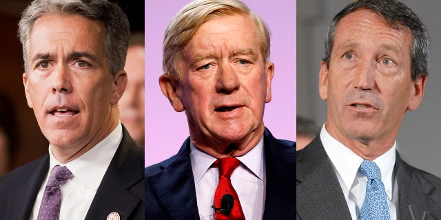 Former Rep. Joe Walsh of Illinois, former Massachusetts Gov. Bill Weld and former South Carolina governor Mark Sanford have been invited to participate in a debate Sept. 24 (Getty)