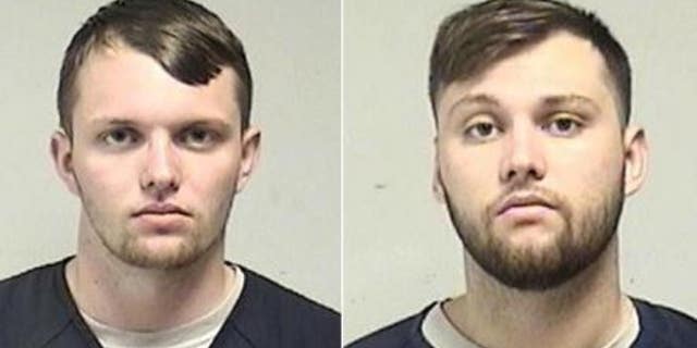 Wisconsin brothers Tyler Huffhines, left, and Jacob Huffhines were accused of running an major black market THC vape cartridge empire.