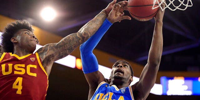 FILE - The NCAA’s Board of Governors is urging Gov. Gavin Newsom not to sign a California bill that would allow college athletes to receive money for their names, likenesses or images. (AP Photo/Mark J. Terrill, File)