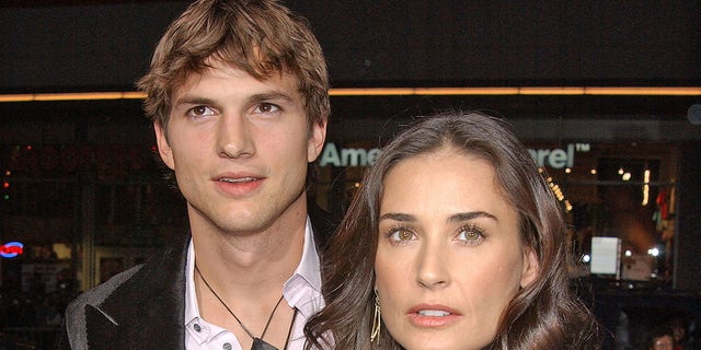 Ashton Kutcher, Mila Kunis hit Disneyland after Demi Moore ...