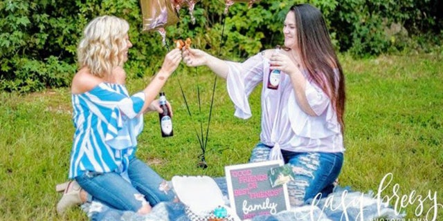 “From riding our bikes through the neighborhood, to staying up all night during our many sleepovers in our homemade tents, and all the way down to us learning to drive and both having babies, we've been with each other through it all!” the best friends said.