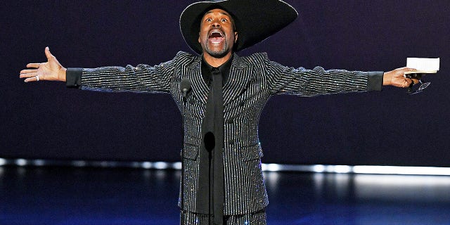 LOS ANGELES, CALIFORNIA - SEPTEMBER 22: Billy Porter accepts the Outstanding Lead Actor in a Drama Series award for 'Pose' onstage during the 71st Emmy Awards at Microsoft Theater on September 22, 2019 in Los Angeles, California. (Photo by Kevin Winter/Getty Images)