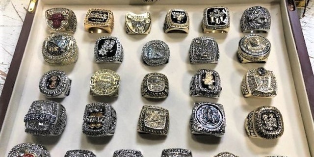 US Customs and Border Protection officers in California recently seized more than two dozen counterfeit NBA championship rings, valued at more than half a million dollars in value, the authorities announced Wednesday.