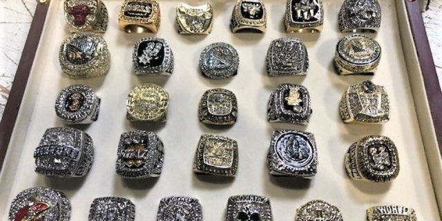 U.S. Customs and Border Protection officers in California recently seized more than two dozen counterfeit NBA championship rings, with an estimated retail value of more than half a million dollars, authorities said Wednesday.