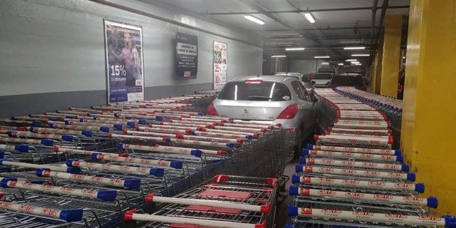 The man who posted the viral photos praised the employees for their actions.