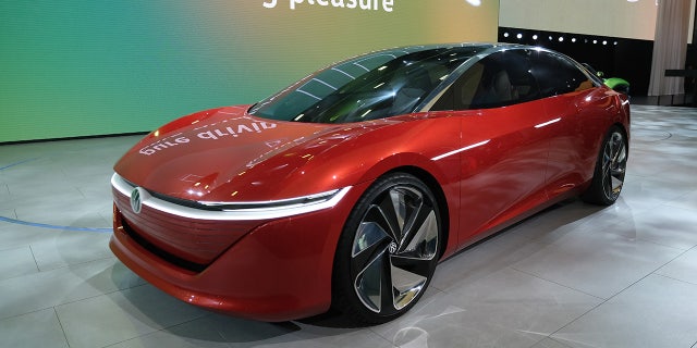 The ID. Crozz concept previews an upcoming electric utility vehicle set for U.S. sale.