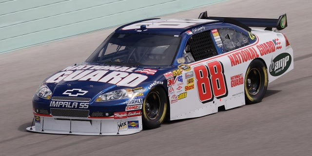 Earnhardt thinks the body-colored skirts make the cars look lower to the ground and faster.