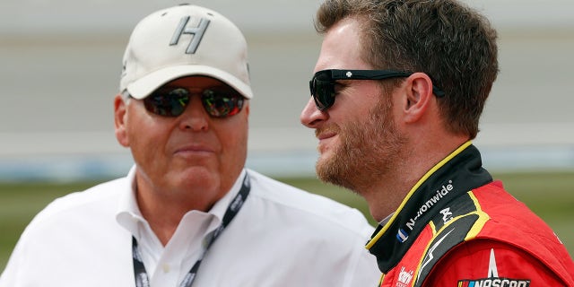 Earnhardt spent 10 seasons driving for Hendrick's team.