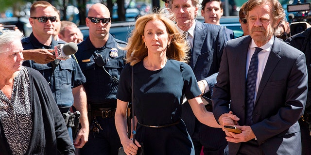 Actress Felicity Huffman was released from prison early for her part in the college admissions scandal. 