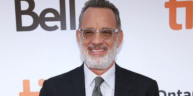 Tom Hanks attends the "A Beautiful Day In The Neighborhood" premiere during the 2019 Toronto International Film Festival at Roy Thomson Hall on September 07, 2019 in Toronto, Canada. (Photo by Isaiah Trickey/FilmMagic)