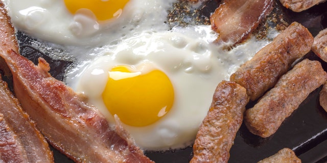 To reduce the risk of developing heart disease, Reyzan Shali, MD, urges her patients to cut out all processed meats from their diet, especially from their breakfast. 