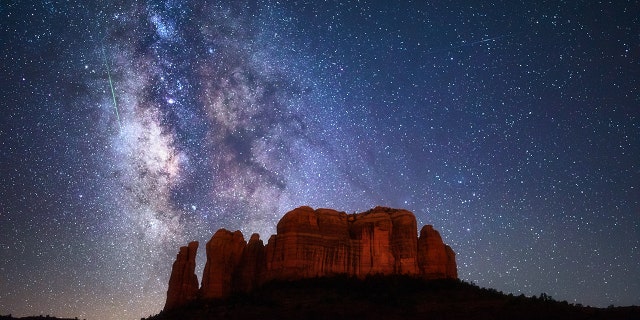 The starry night skies of Sedona, Ariz. are popular for those looking for UFOs.