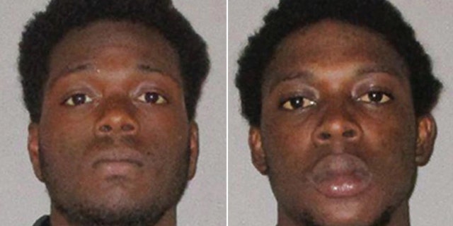 Jordon Dunn and Jawan Davis Jr., both 20, reportedly ordered five hamburgers at the drive-thru before becoming mad that the order was cold.